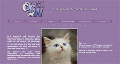 Desktop Screenshot of dfwpurebredrescue.org